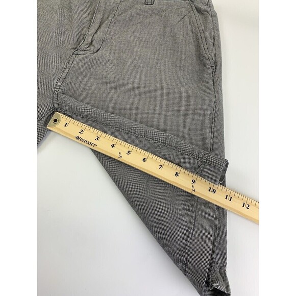 Eddie Bauer And Dockers Shorts Blue Plaid Black Houndstooth Mens Size 32 - Picture 3 of 13